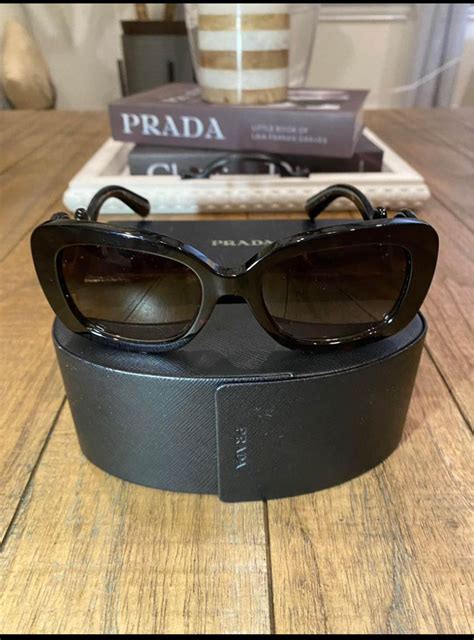 blossomandbliss prada barowue sunglasses|Prada Baroque Square Sunglasses .